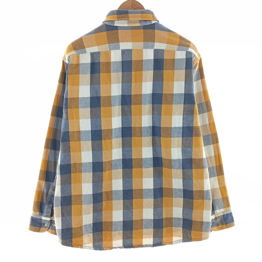 Field Master FIELD MASTER Long Sleeve Flannel Check Shirt Men's XL /eaa404329