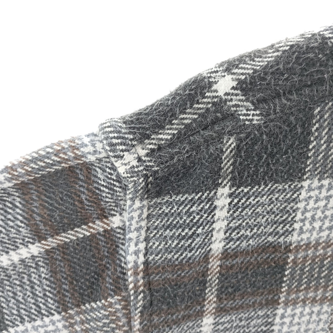 90s~00'S St. John's Bay Long Sleeve Heavy Flannel Check Shirt Men's Medium Vintage /eaa404330
