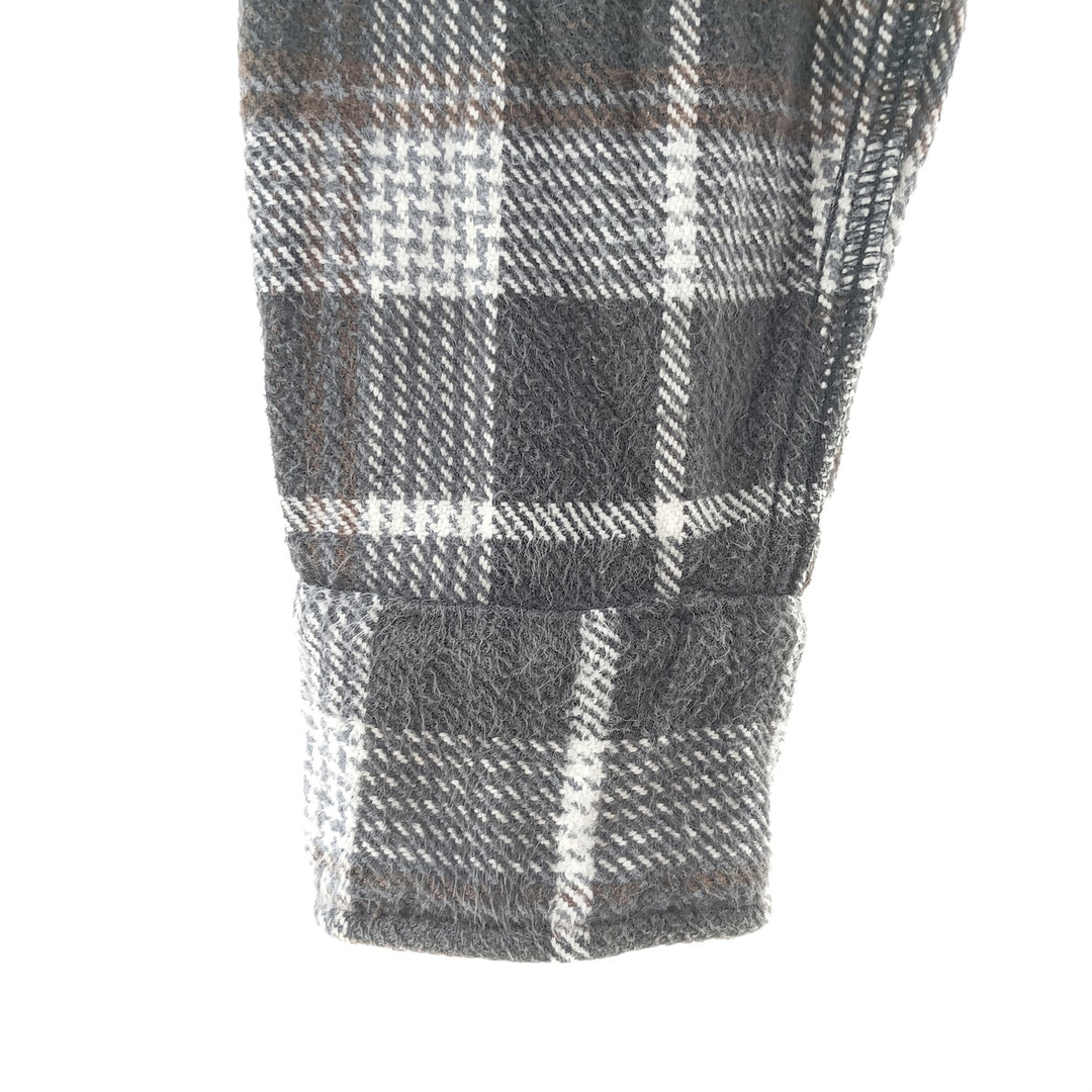 90s~00'S St. John's Bay Long Sleeve Heavy Flannel Check Shirt Men's Medium Vintage /eaa404330