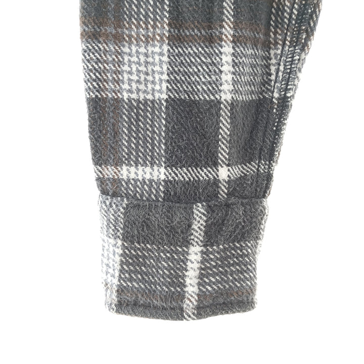 90s~00'S St. John's Bay Long Sleeve Heavy Flannel Check Shirt Men's Medium Vintage /eaa404330