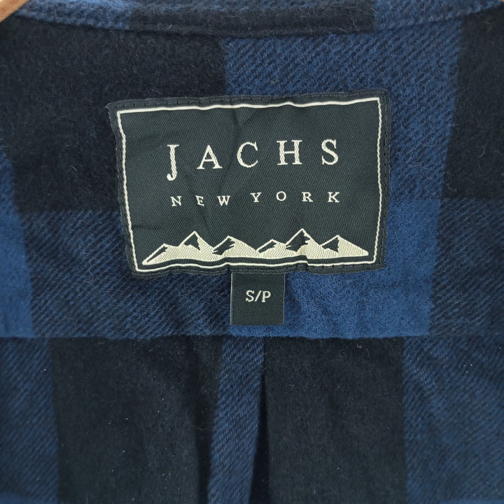 JACHS Long Sleeve Flannel Check Shirt Men's Size S /eaa404332