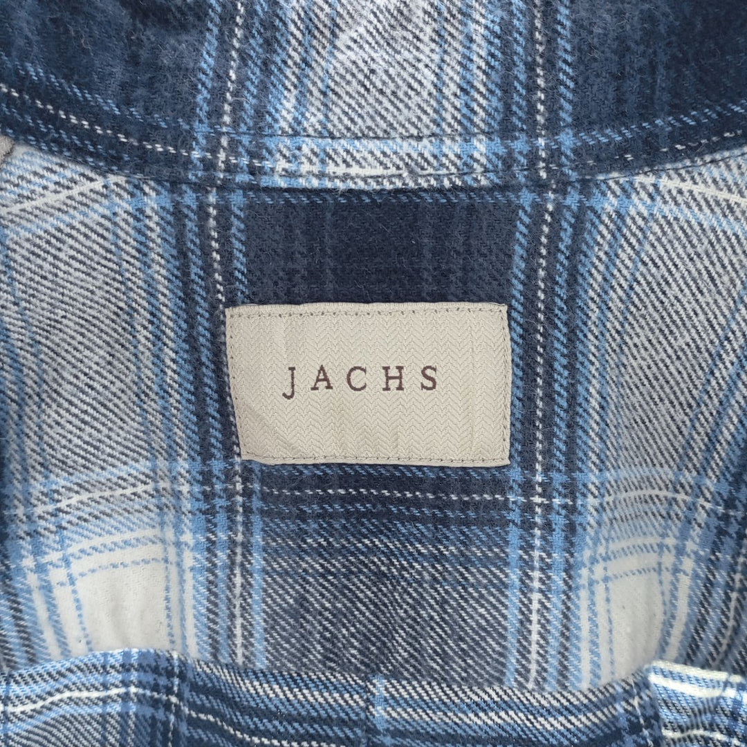 JACHS Ombre Check Long Sleeve Flannel Check Shirt Men's M Size /eaa404342