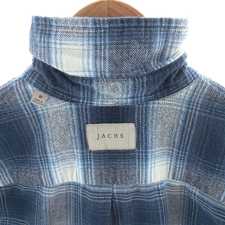 JACHS Ombre Check Long Sleeve Flannel Check Shirt Men's M Size /eaa404342