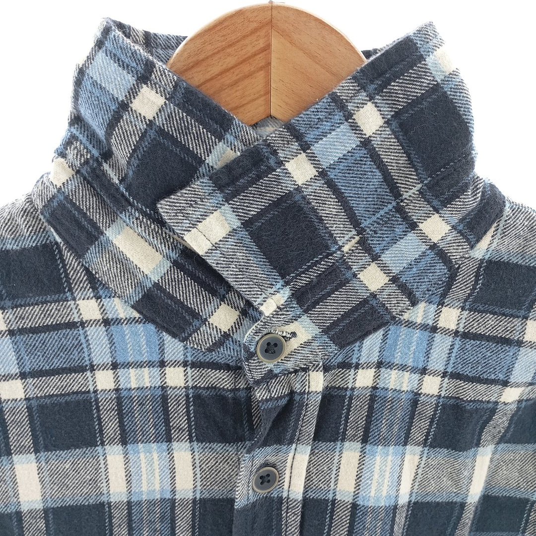 JACHS Long Sleeve Flannel Check Shirt Men's XL Size /eaa404344