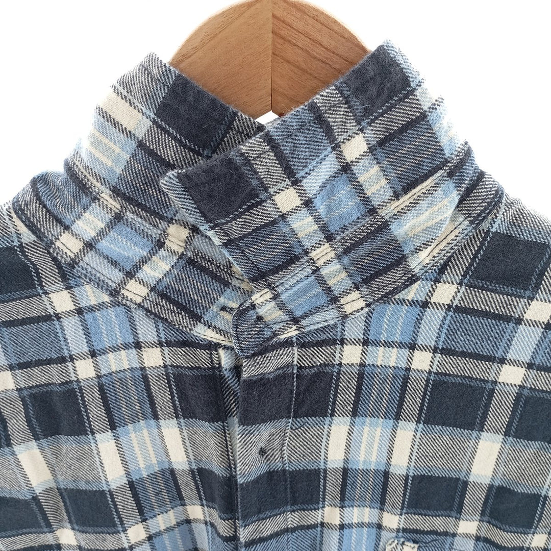 JACHS Long Sleeve Flannel Check Shirt Men's XL Size /eaa404344