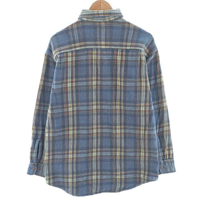 90s~00'S St. John's Bay Long Sleeve Heavy Flannel Check Shirt Men's L Size Vintage / eaa404352