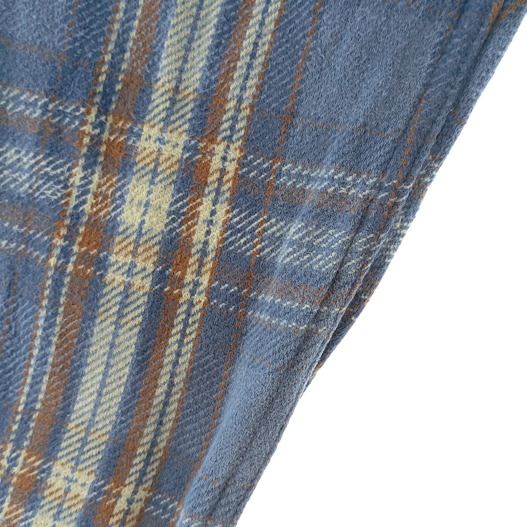 90s~00'S St. John's Bay Long Sleeve Heavy Flannel Check Shirt Men's L Size Vintage / eaa404352
