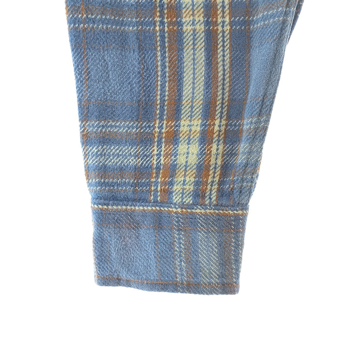 90s~00'S St. John's Bay Long Sleeve Heavy Flannel Check Shirt Men's L Size Vintage / eaa404352
