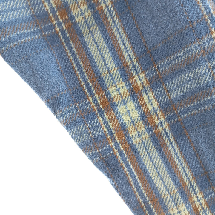 90s~00'S St. John's Bay Long Sleeve Heavy Flannel Check Shirt Men's L Size Vintage / eaa404352