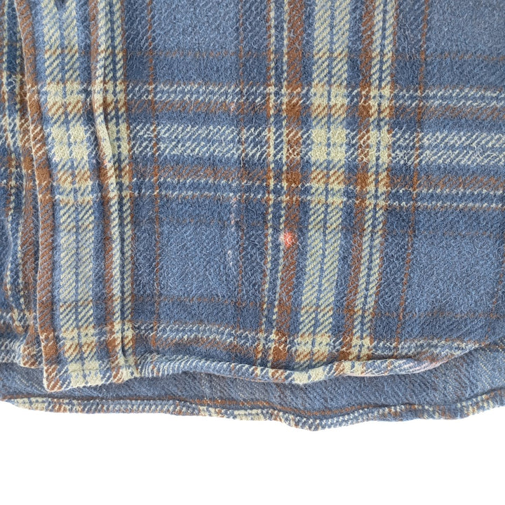 90s~00'S St. John's Bay Long Sleeve Heavy Flannel Check Shirt Men's L Size Vintage / eaa404352