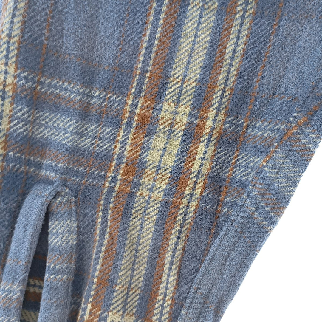 90s~00'S St. John's Bay Long Sleeve Heavy Flannel Check Shirt Men's L Size Vintage / eaa404352