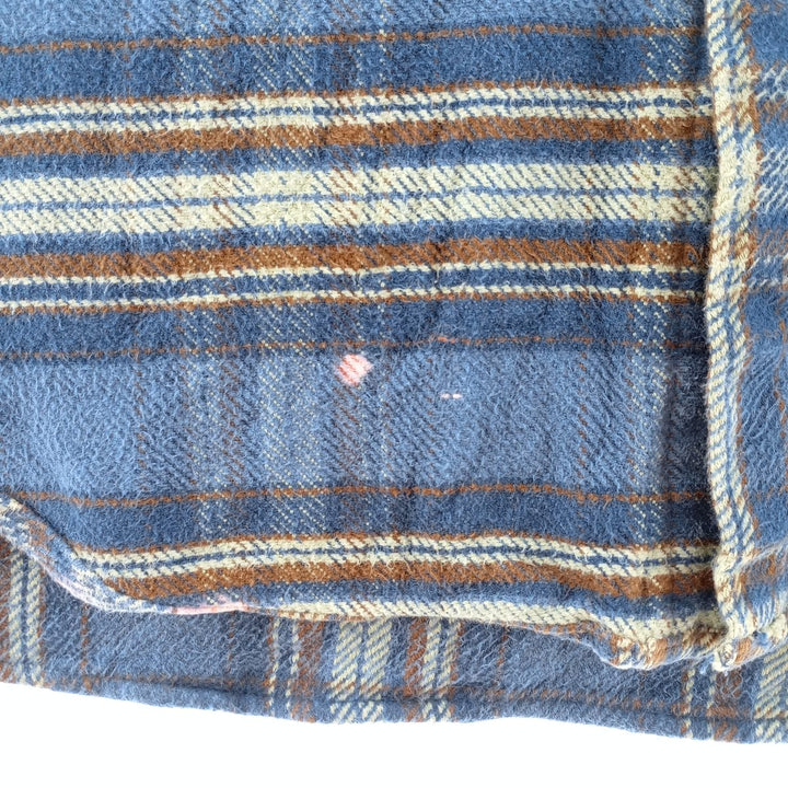 90s~00'S St. John's Bay Long Sleeve Heavy Flannel Check Shirt Men's L Size Vintage / eaa404352