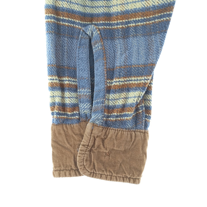 90s~00'S St. John's Bay Long Sleeve Heavy Flannel Check Shirt Men's L Size Vintage / eaa404352