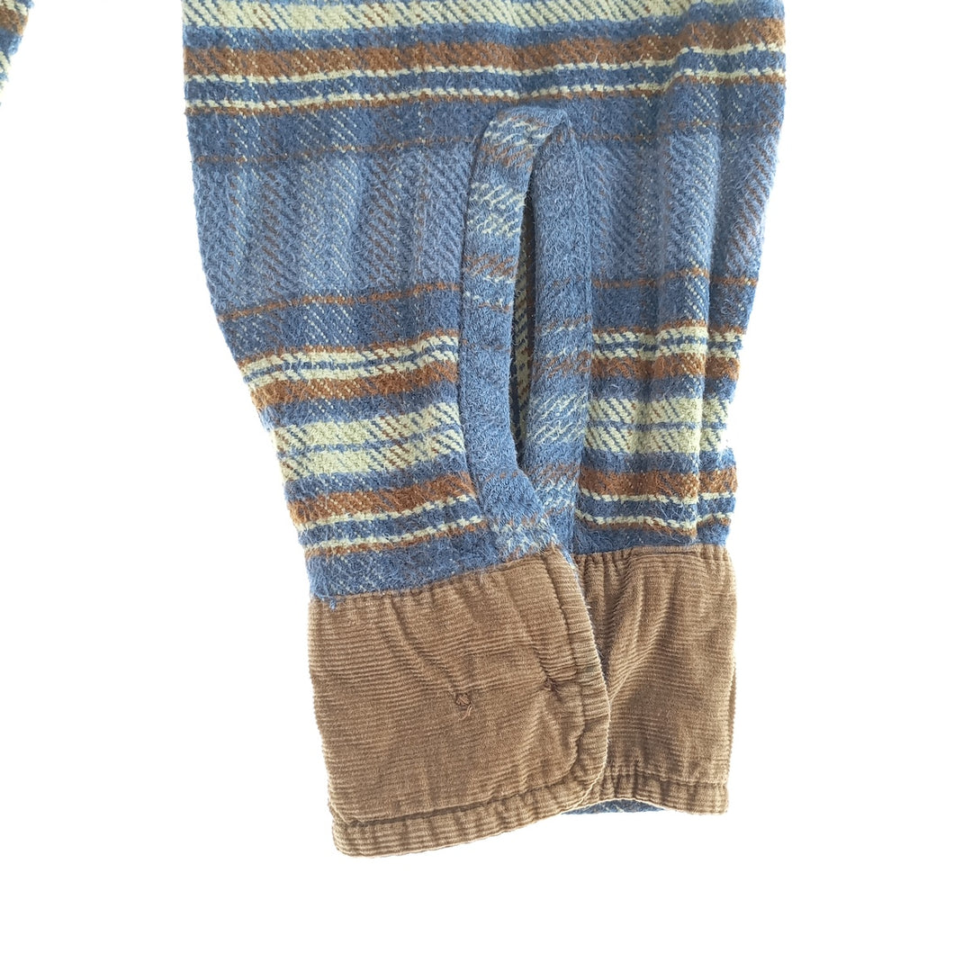 90s~00'S St. John's Bay Long Sleeve Heavy Flannel Check Shirt Men's L Size Vintage / eaa404352