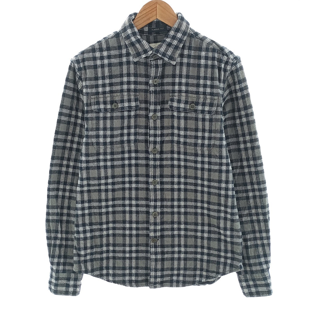 ST JOHN'S BAY Long Sleeve Flannel Check Shirt Men's S Size / eaa404379