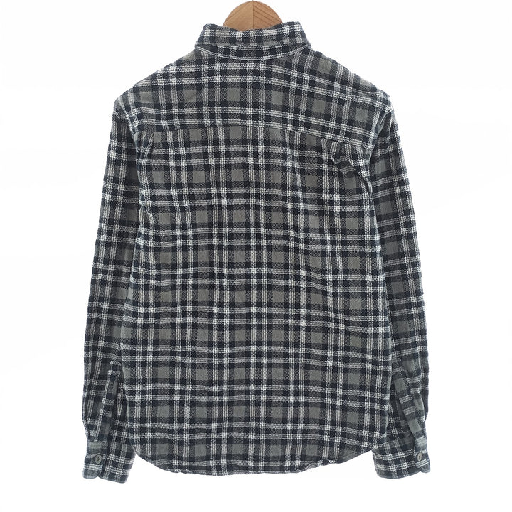 ST JOHN'S BAY Long Sleeve Flannel Check Shirt Men's S Size / eaa404379