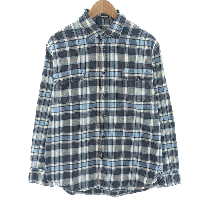 JACHS Long Sleeve Flannel Check Shirt Men's Size L /eaa404391