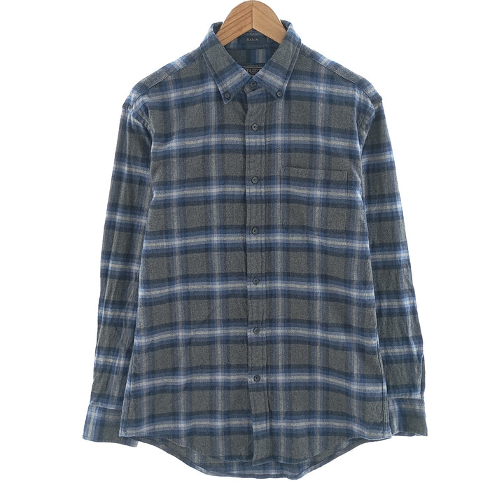 Pendleton Mason Long Sleeve Button Down Flannel Check Shirt Men's Size S /eaa404406