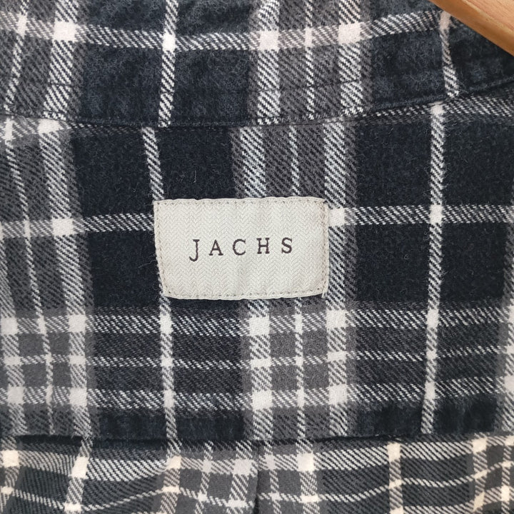 JACHS Long Sleeve Flannel Check Shirt Men's XL /eaa404415