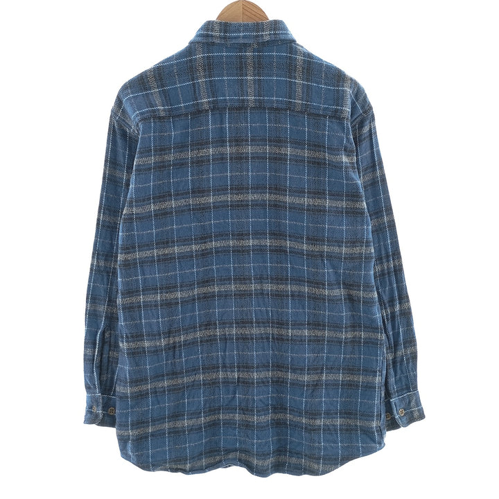 ST.JOHN'S BAY Long Sleeve Heavy Flannel Check Shirt / eaa404417