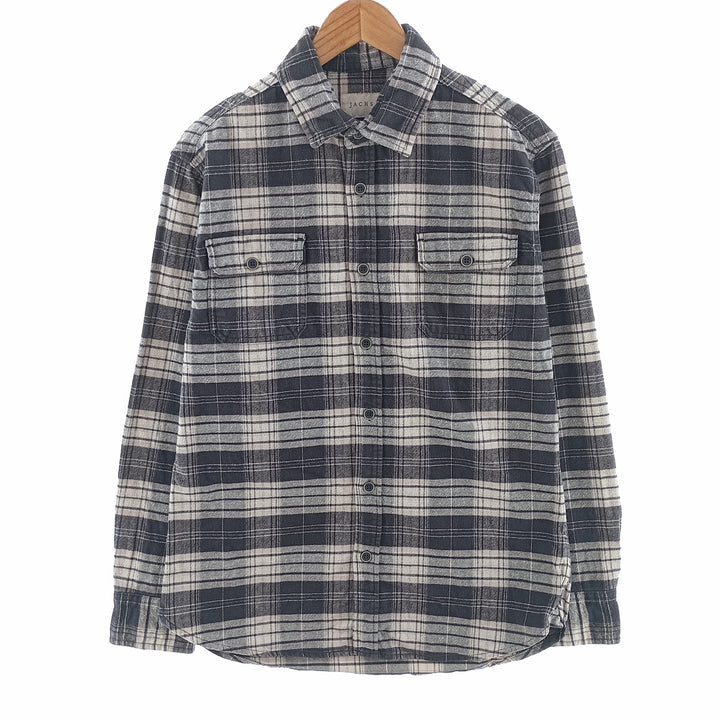 JACHS Long Sleeve Heavy Flannel Check Shirt Men's M Size /eaa404454