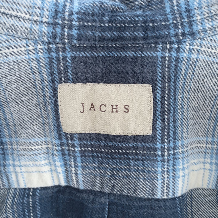 JACHS Ombre Check Long Sleeve Flannel Check Shirt Men's M Size /eaa404467