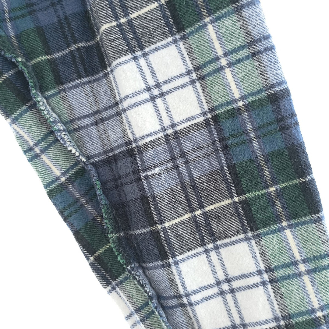 THE VERMONT FLANNEL CO. Long sleeve flannel check shirt made in USA, men's XS size /eaa404468