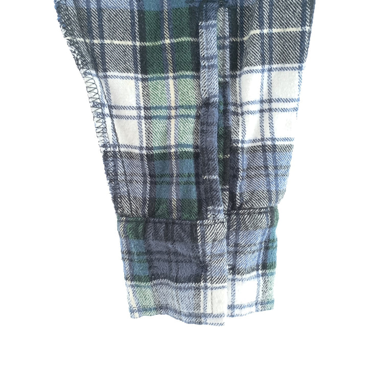 THE VERMONT FLANNEL CO. Long sleeve flannel check shirt made in USA, men's XS size /eaa404468