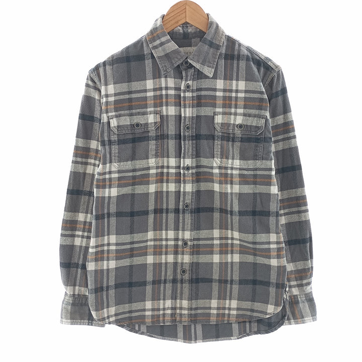 JACHS Long Sleeve Light Flannel Check Shirt Men's M Size /eaa404470