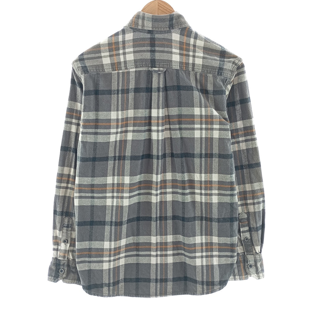 JACHS Long Sleeve Light Flannel Check Shirt Men's M Size /eaa404470