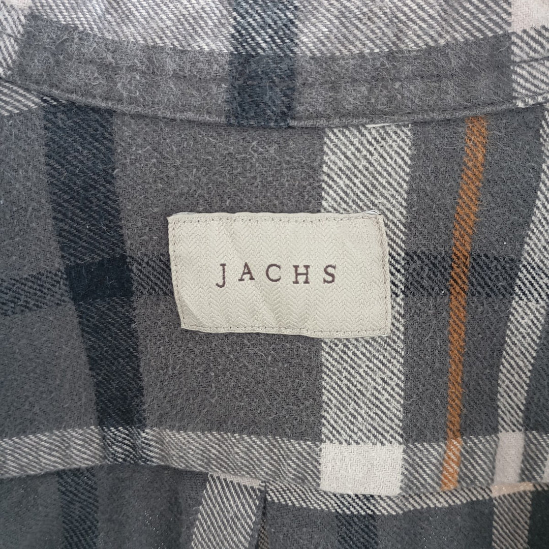 JACHS Long Sleeve Light Flannel Check Shirt Men's M Size /eaa404470