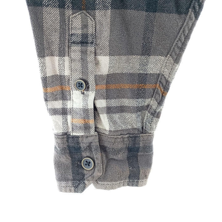 JACHS Long Sleeve Light Flannel Check Shirt Men's M Size /eaa404470