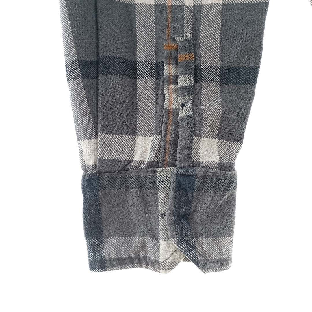 JACHS Long Sleeve Light Flannel Check Shirt Men's M Size /eaa404470