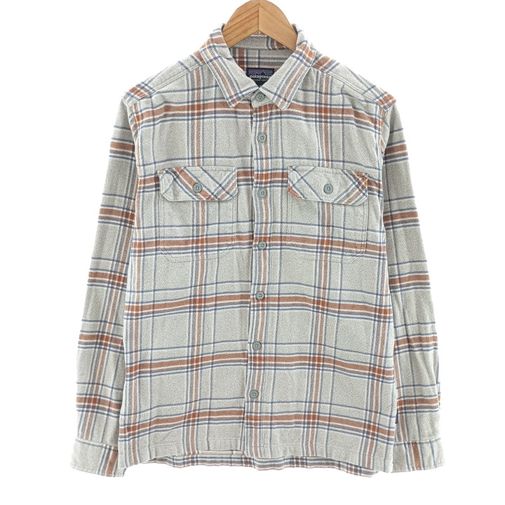 Patagonia ORGANIC COTTON Organic Cotton Long Sleeve Flannel Check Shirt Men's S Size / eaa404474