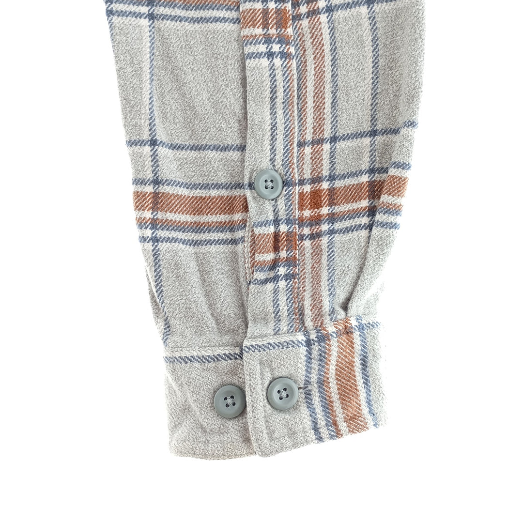 Patagonia ORGANIC COTTON Organic Cotton Long Sleeve Flannel Check Shirt Men's S Size / eaa404474