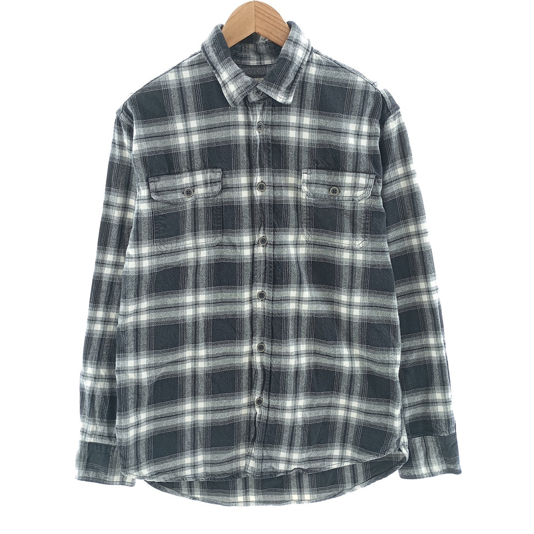 JACHS Long Sleeve Flannel Check Shirt Men's M Size /eaa404476