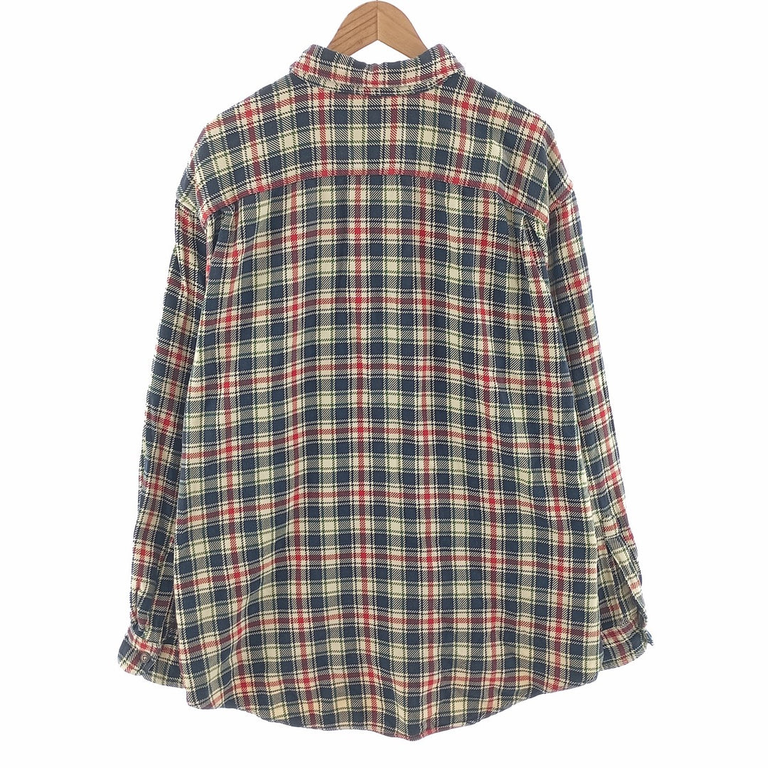 Abercrombie & Fitch Long Sleeve Flannel Check Shirt Men's XL /eaa404479