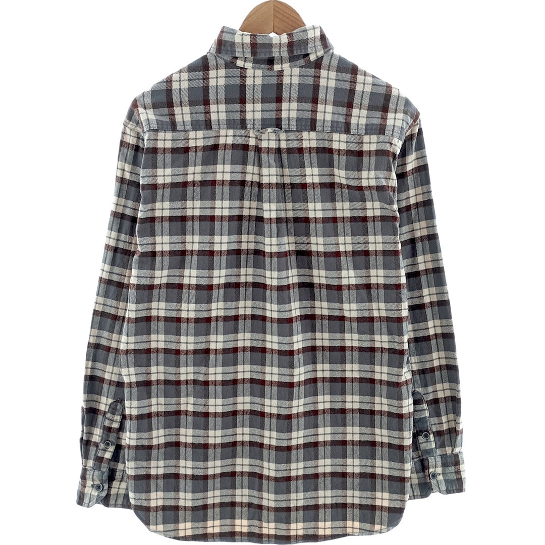 JACHS Long Sleeve Flannel Check Shirt Men's M Size /eaa404484