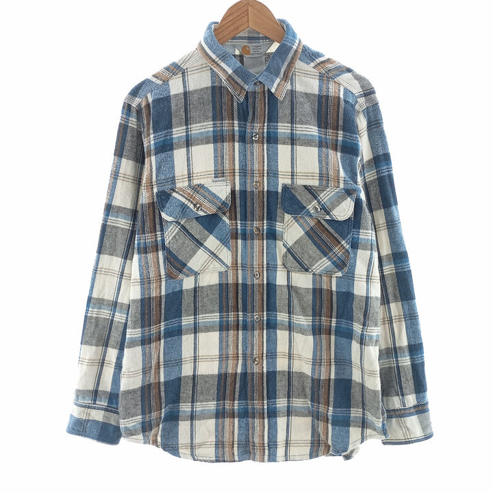 Carhartt Long Sleeve Flannel Check Shirt Men's Size L / eaa404488