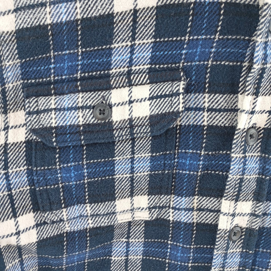 ORVIS Long Sleeve Flannel Check Shirt Men's M Size / eaa404507