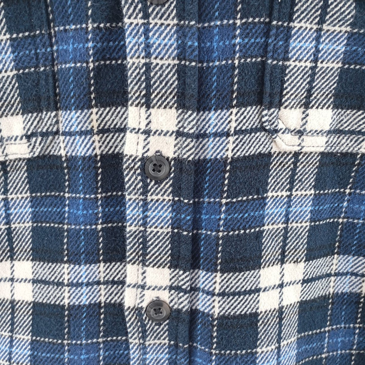 ORVIS Long Sleeve Flannel Check Shirt Men's M Size / eaa404507