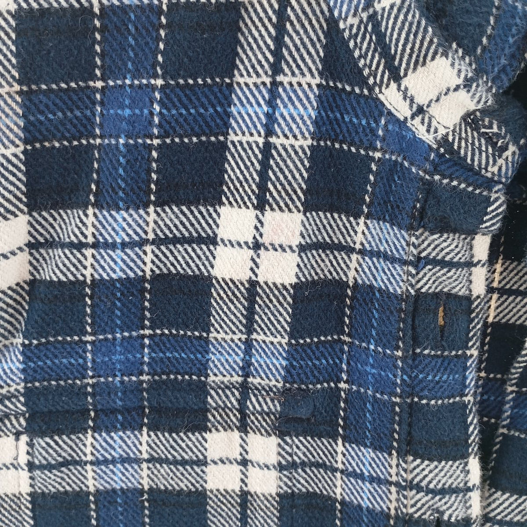 ORVIS Long Sleeve Flannel Check Shirt Men's M Size / eaa404507