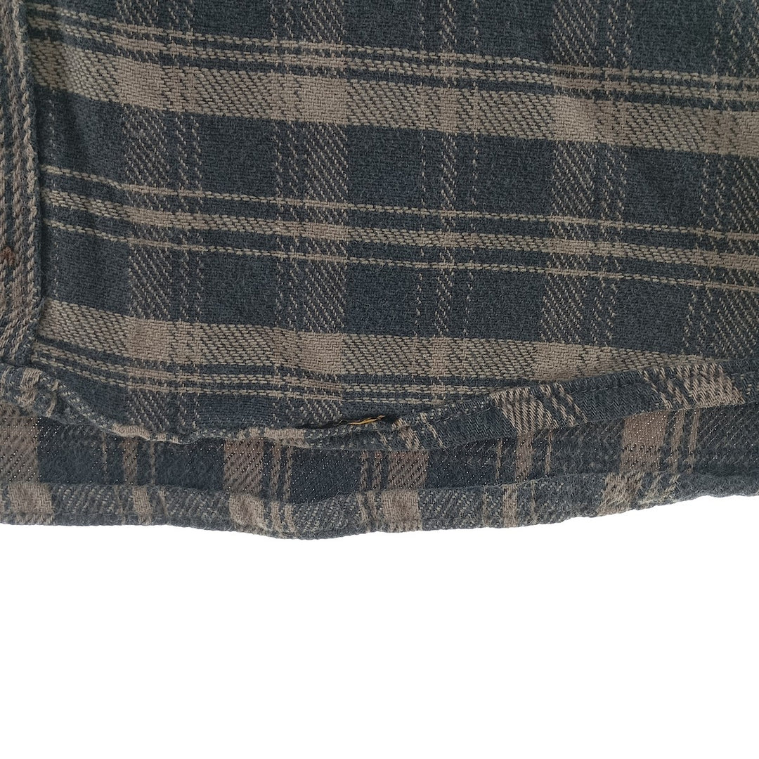 90s~00'S St. John's Bay Long Sleeve Flannel Check Shirt Men's XL Vintage /eaa404524