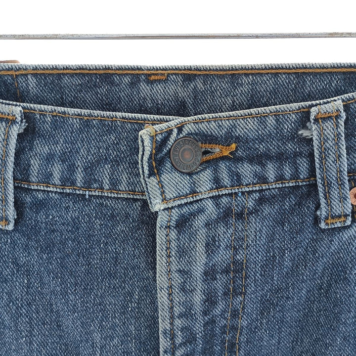 90'S Levi's 550 Tapered Denim Pants Made in USA Men's W33 Vintage / eaa404536