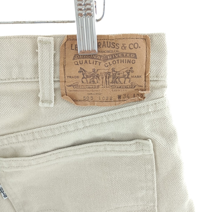 80'S Levi's 70505-1022 Katsuragi Cotton Twill Pants Made in USA Men's W34 Vintage /eaa404539