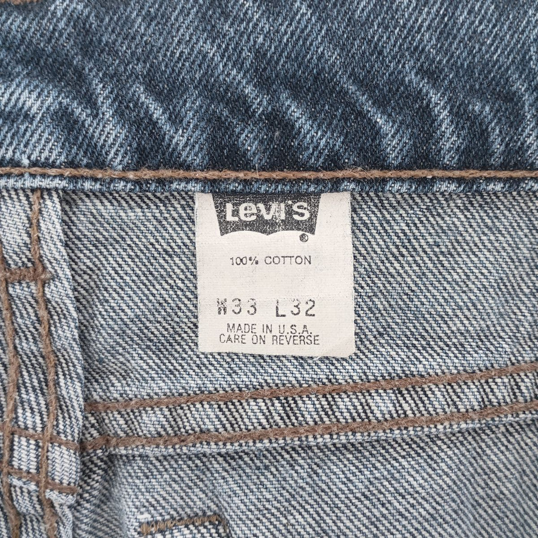 90s~00'S Levi's 00550-4846 Tapered Denim Pants Made in USA Men's W32 Vintage /eaa404543