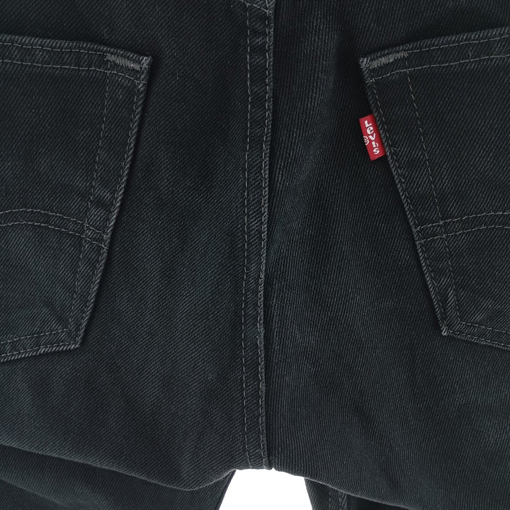 Levi's 505 Black Denim Tapered Denim Pants Men's W31 equivalent / eaa404580