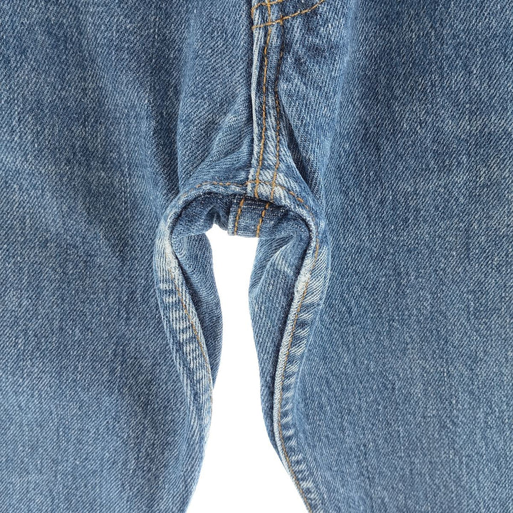 90'S Levi's 6501-0114 Straight denim pants made in the USA, women's size L (w27), vintage cotton blue type Vintage Second Hand