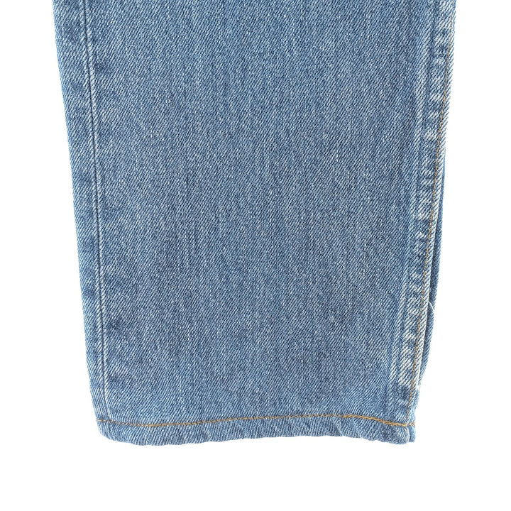 90'S Levi's 6501-0114 Straight denim pants made in the USA, women's size L (w27), vintage cotton blue type Vintage Second Hand