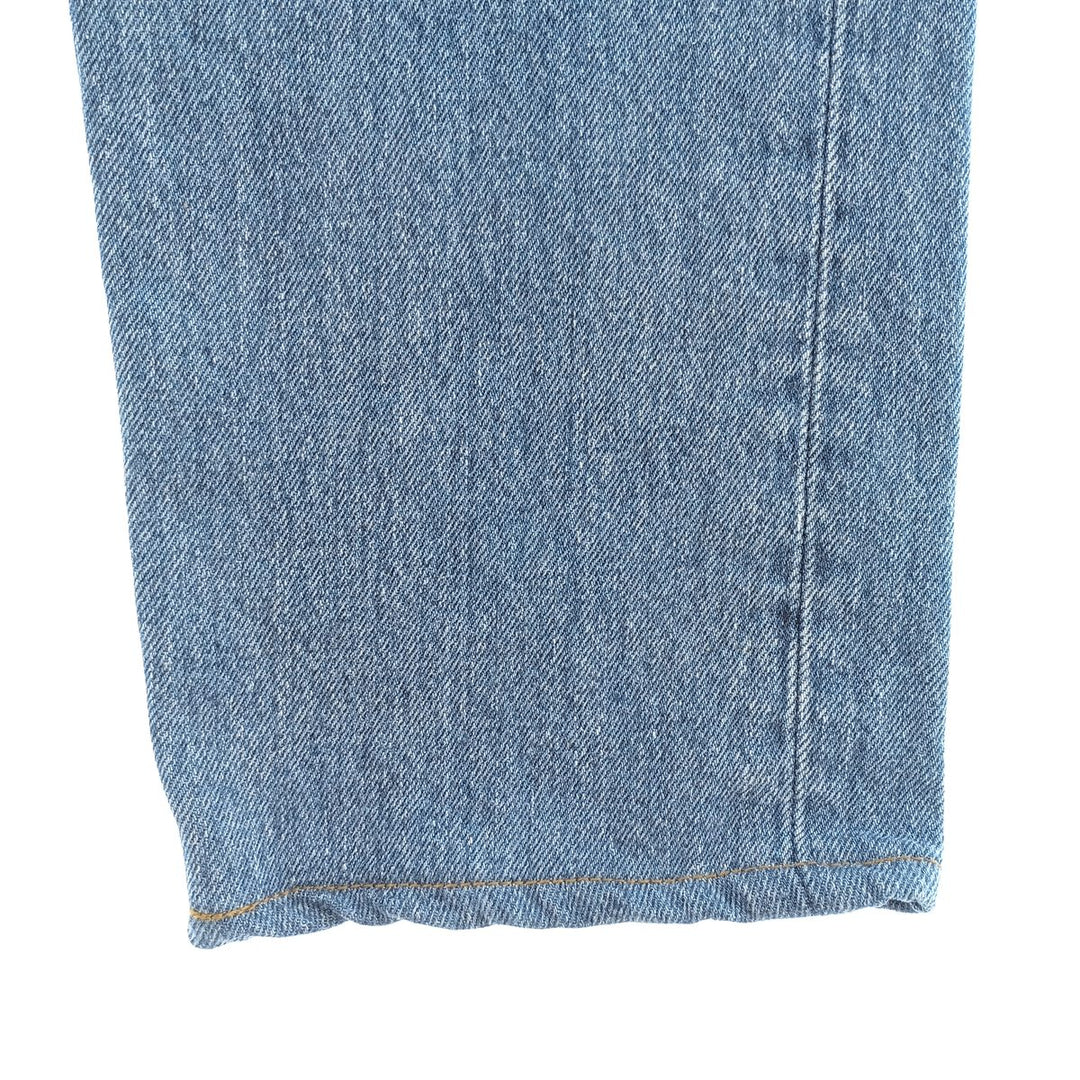 90'S Levi's 6501-0114 Straight denim pants made in the USA, women's size L (w27), vintage cotton blue type Vintage Second Hand